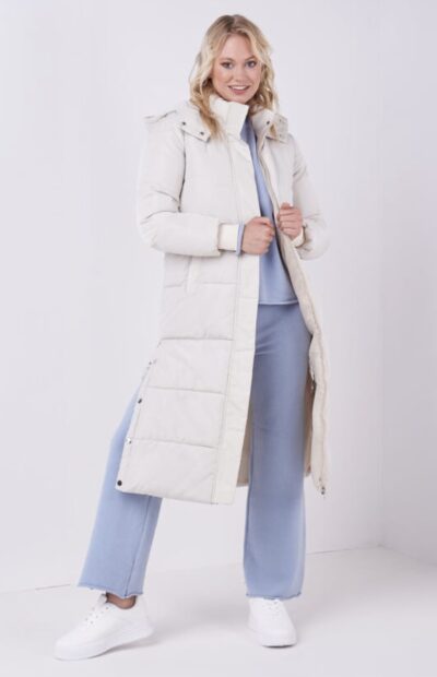 LONG PUFFER JACKET FS100-40 — view 3