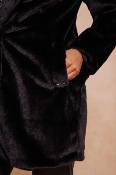 AUDRA FAUX FUR COAT 232349 — view 4