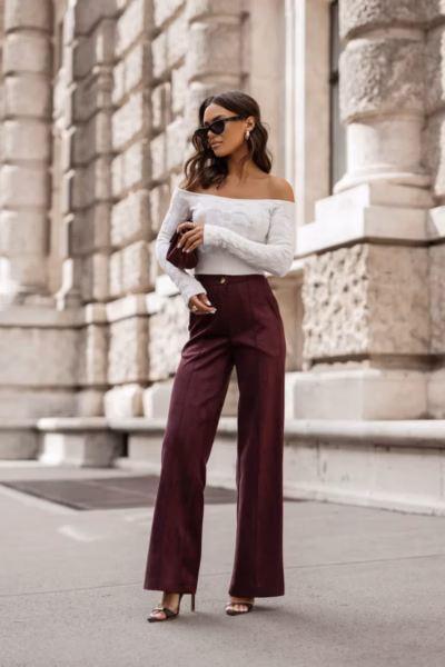TROUSERS FERN BORDO LB 77