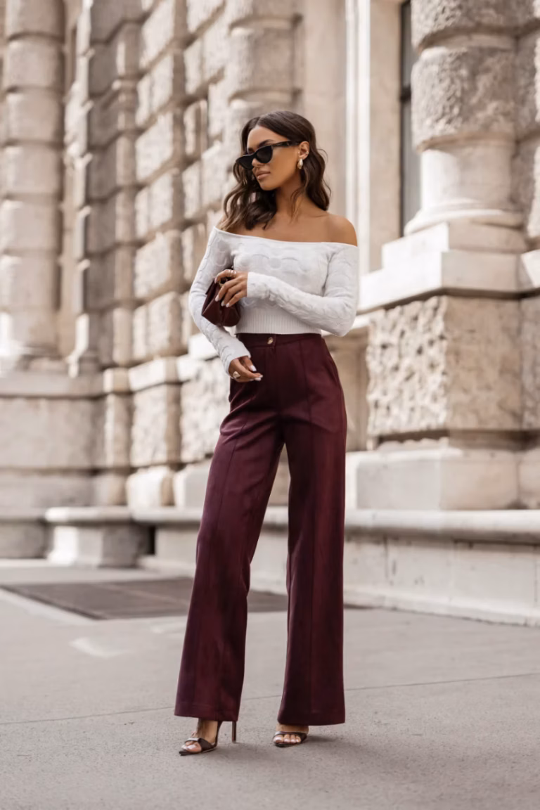 TROUSERS FERN BORDO LB 77