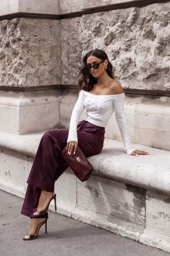 TROUSERS FERN BORDO LB 77 — view 3