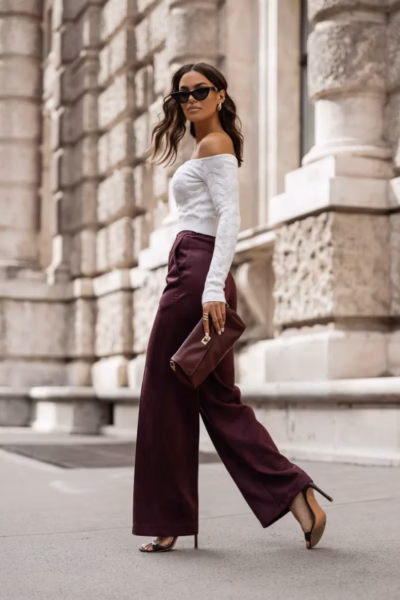 TROUSERS FERN BORDO LB 77
