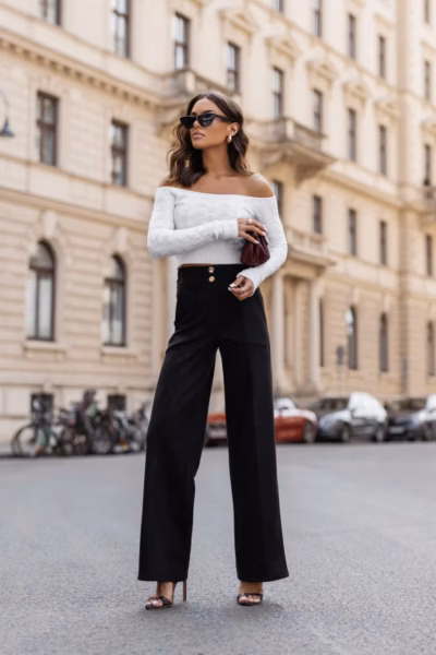 TROUSERS FERN BLACK LB 79