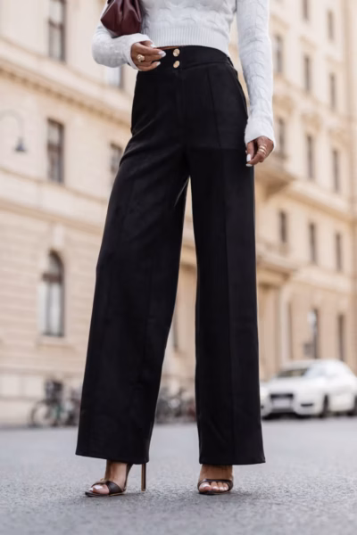 TROUSERS FERN BLACK LB 79 — view 3