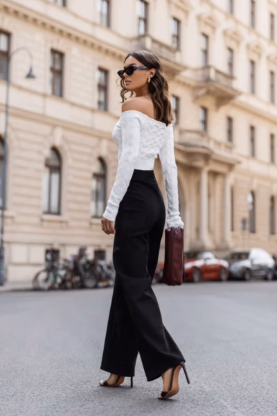 TROUSERS FERN BLACK LB 79