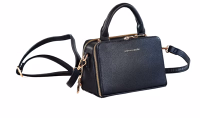 PIERRE CARDIN ECO-LEATHER HANDBAG WITH SHOULDER STRAP 6670