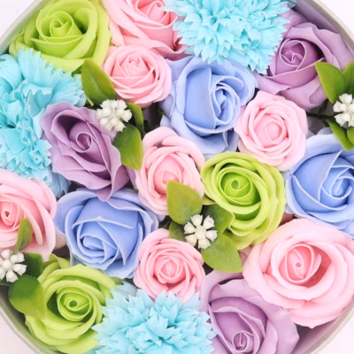 Soap Flowers Baby Blessings - Blues SFBX-01 — view 3