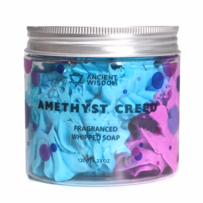 Amethyst Creed Whipped Cream Soap 120g WCS-15