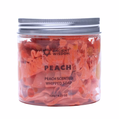 Peach Whipped Soap 120g WCS-21