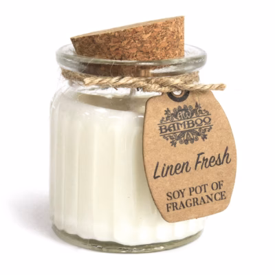 Linen Fresh Soy Pot of Fragrance Candles SoyP-02