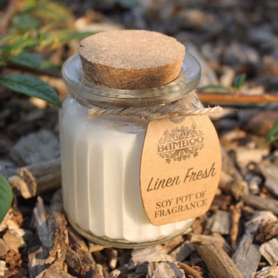 Linen Fresh Soy Pot of Fragrance Candles SoyP-02