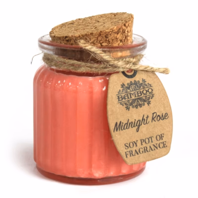 Midnight Rose Soy Pot of Fragrance Candles SoyP-10