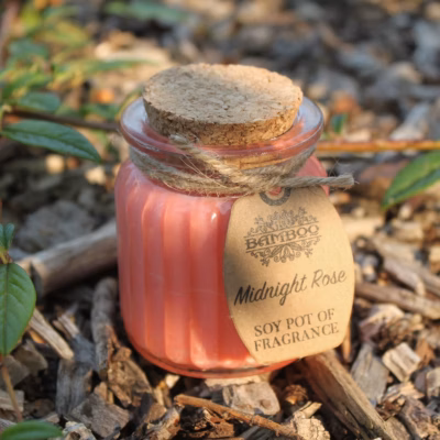 Midnight Rose Soy Pot of Fragrance Candles SoyP-10