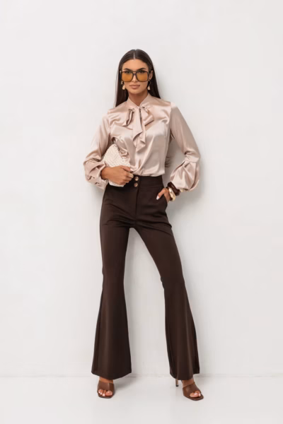 VIVIENNE SATIN SHIRT LB 97 — view 3