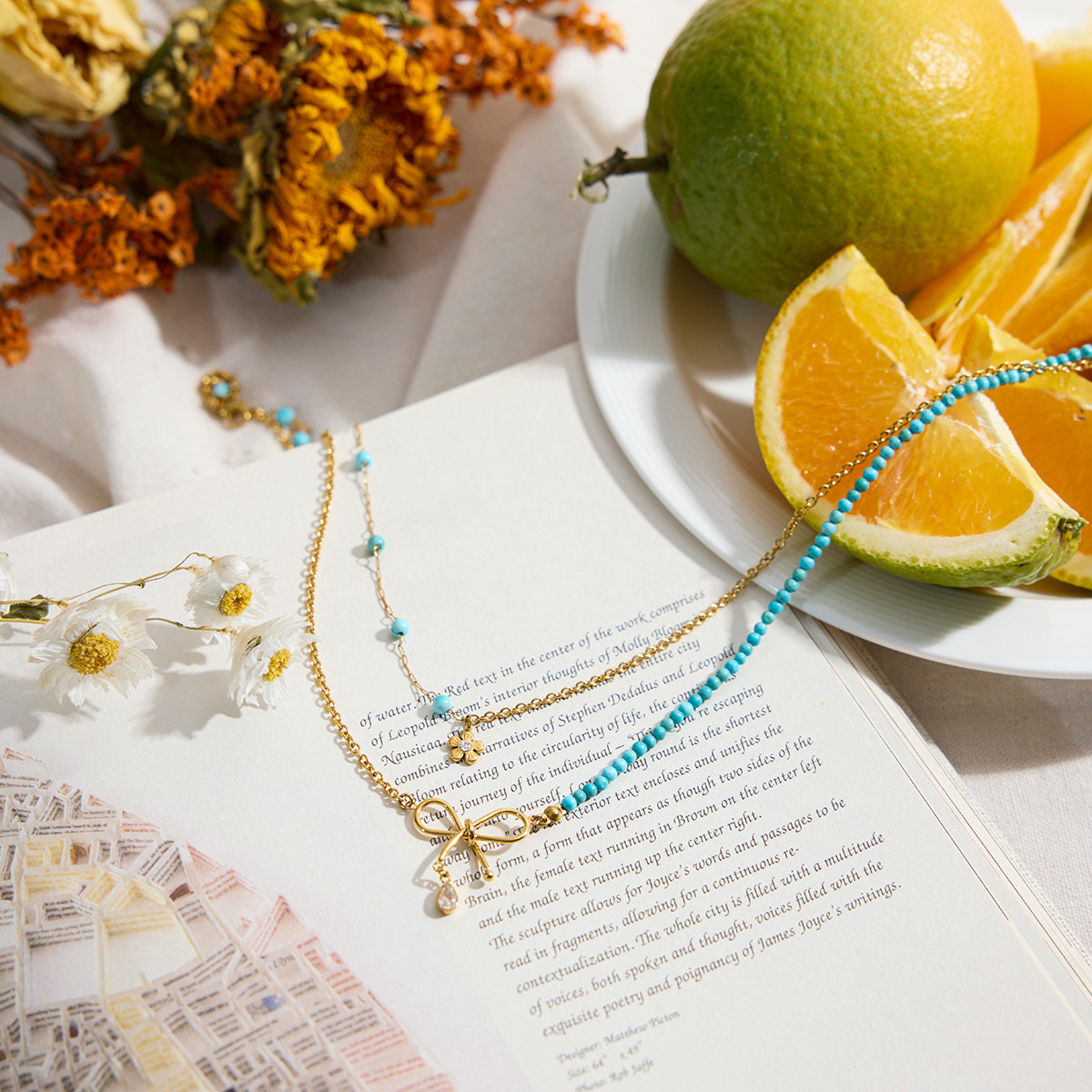 THALASSA BOW LAYERED CHOKER 212528 — view 3