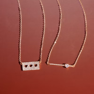 SHINY HEARTS NECKLACE 21528 — view 4