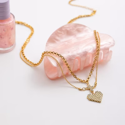 AMOR & FAITH LAYERED CHOKER 21451