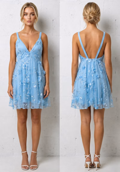 AZURE FAIRY DRESS 606579 — view 6
