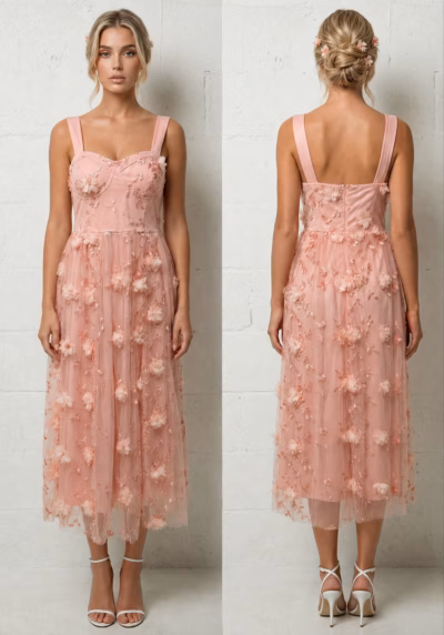 ROSEWOOD ROMANCE DRESS 606576 — view 10