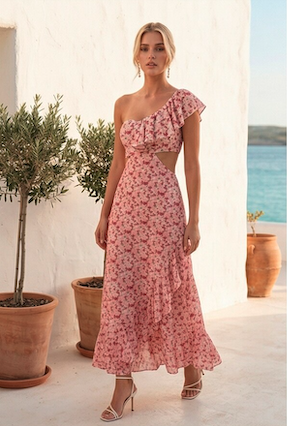 ROSA BELLA MAXI DRESS 606377 — view 8