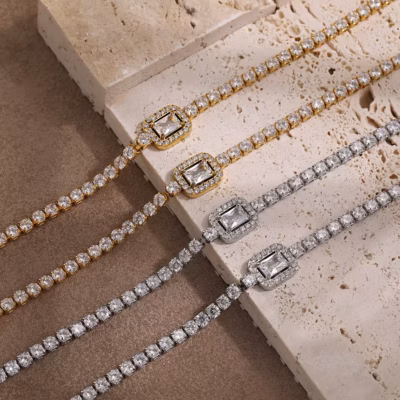 ETERNITY HALO BRACELET 28202 — view 2