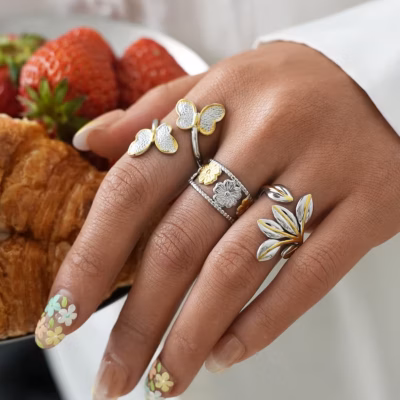 METAMORPHOSIS DUO BUTTERFLY RING 21299