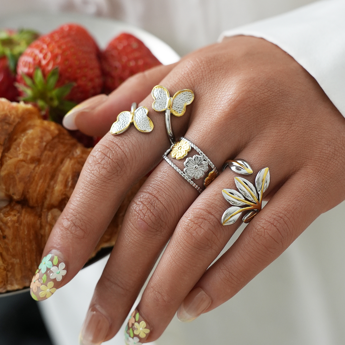 METAMORPHOSIS DUO BUTTERFLY RING 21299
