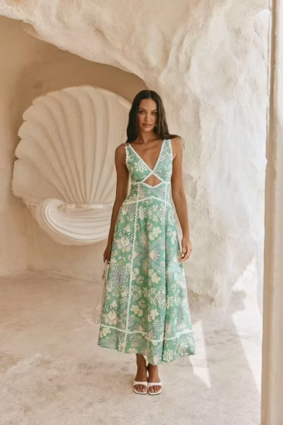 THALASSA BREEZE MIDI DRESS 3234