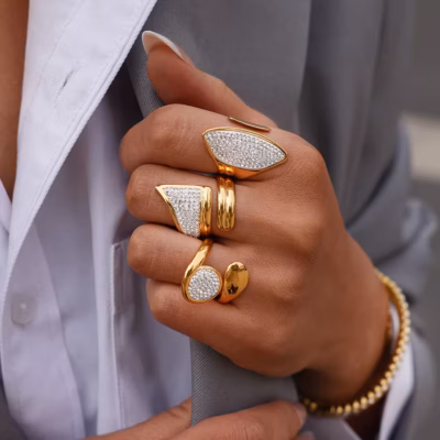 MARQUISE GLAM STATEMENT RING 21293