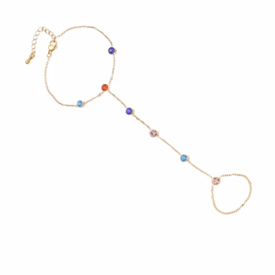 IRIS KALEIDOSCOPE HAND CHAIN 32139