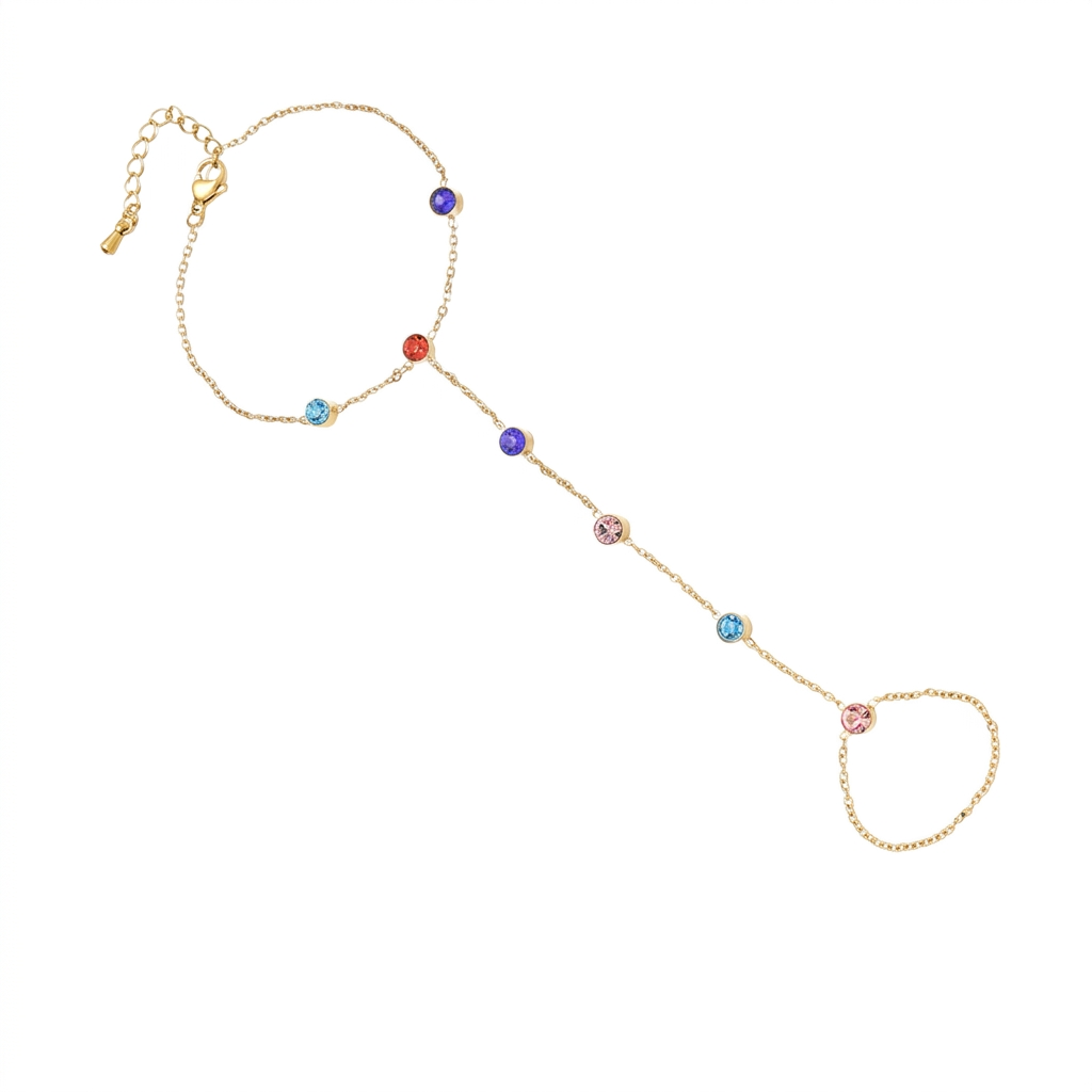 IRIS KALEIDOSCOPE HAND CHAIN 32139
