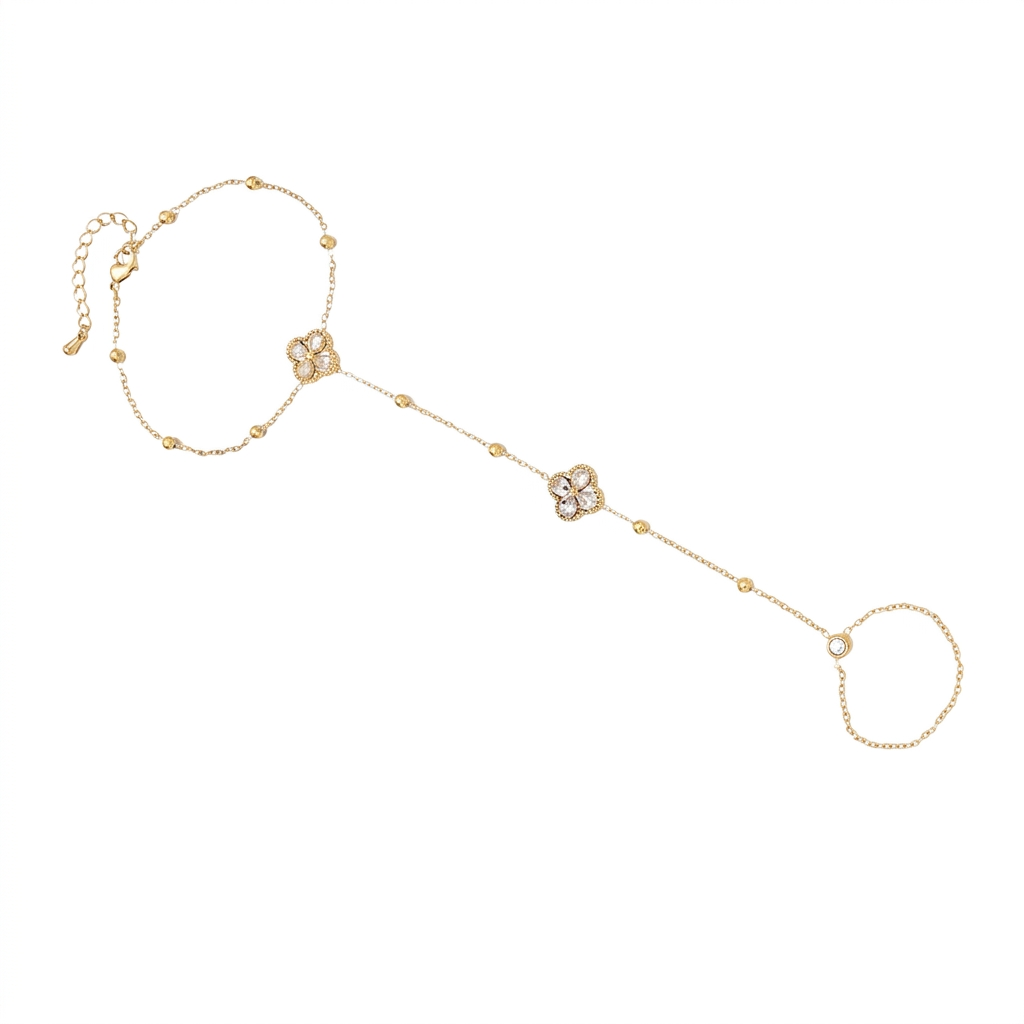 ETERNAL CLOVER HAND CHAIN 32749
