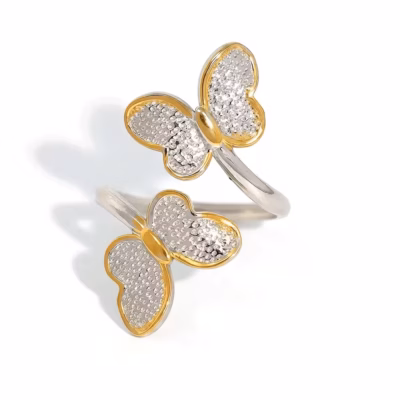 METAMORPHOSIS DUO BUTTERFLY RING 21299