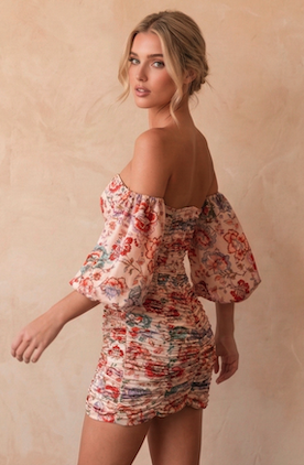 AMARA BLOSSOM MINI DRESS 606280