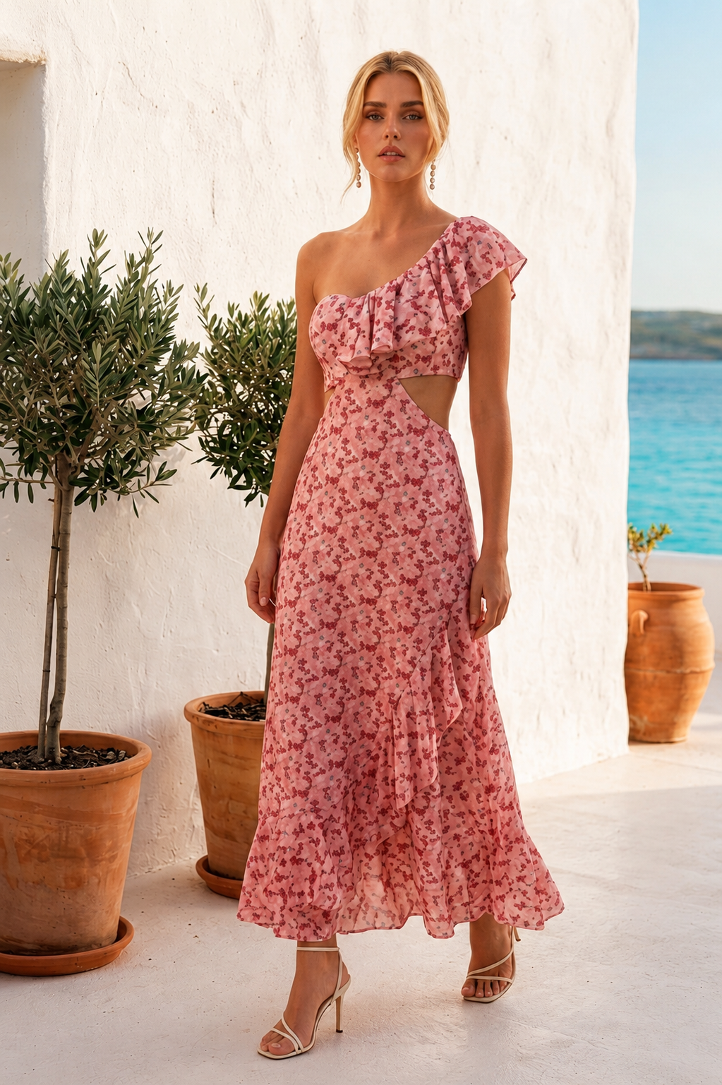ROSA BELLA MAXI DRESS 606377 — view 3