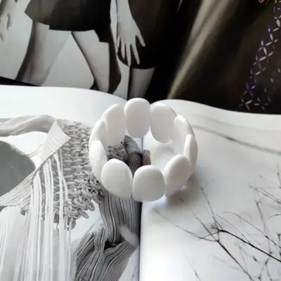 BLANC SCULPTURAL RESIN CUFF 29121