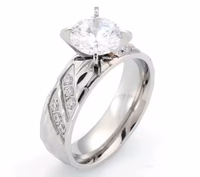 RING SET HAMMERED REFLECTIONS 2819 — view 3