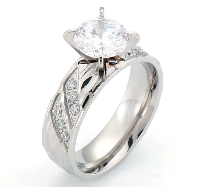 RING SET HAMMERED REFLECTIONS 2819 — view 3