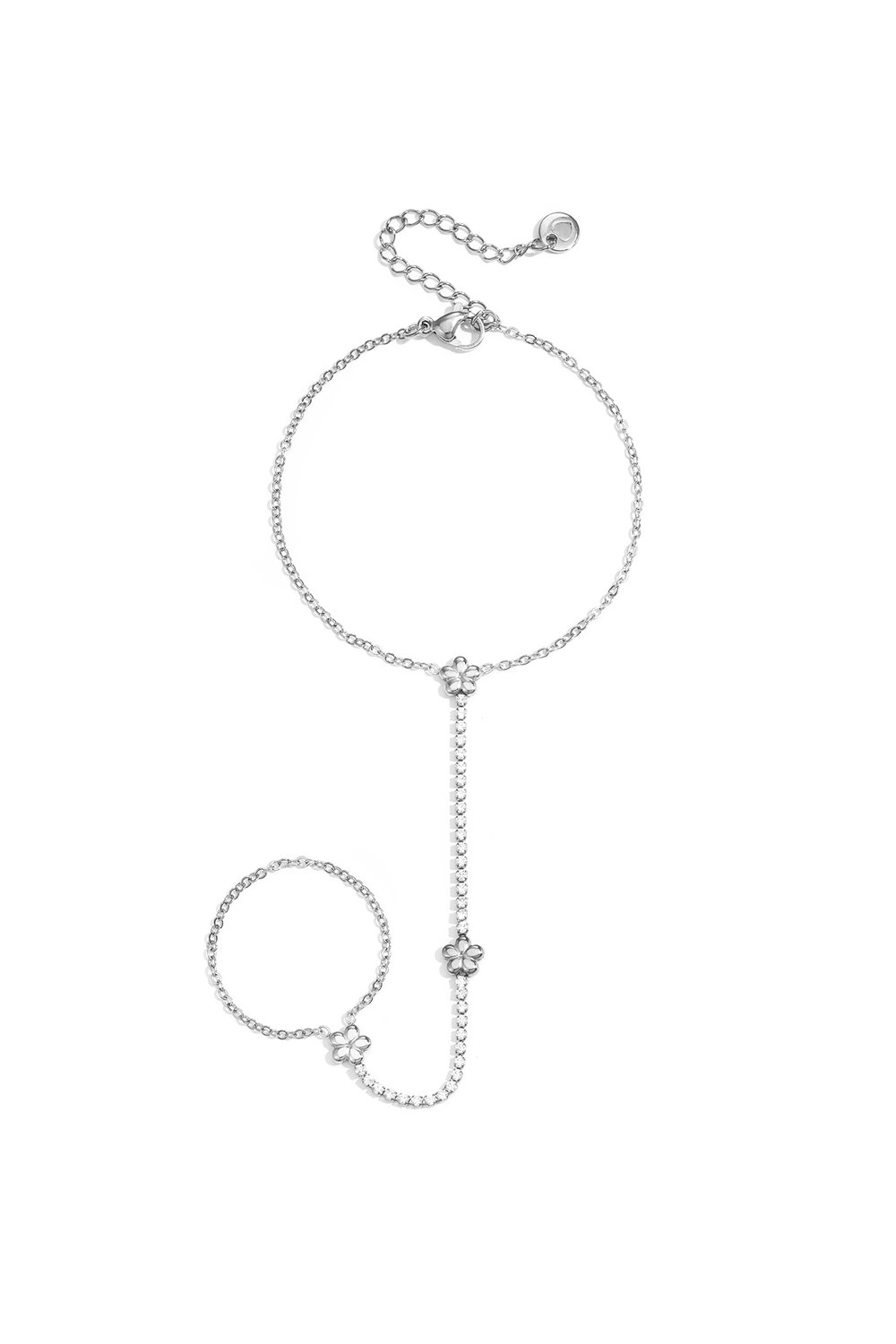 HANDCHAIN SILVER OR GOLD BLOSSOM 192