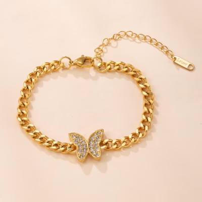 CUBAN LINK BUTTERFLY 0823 — view 1