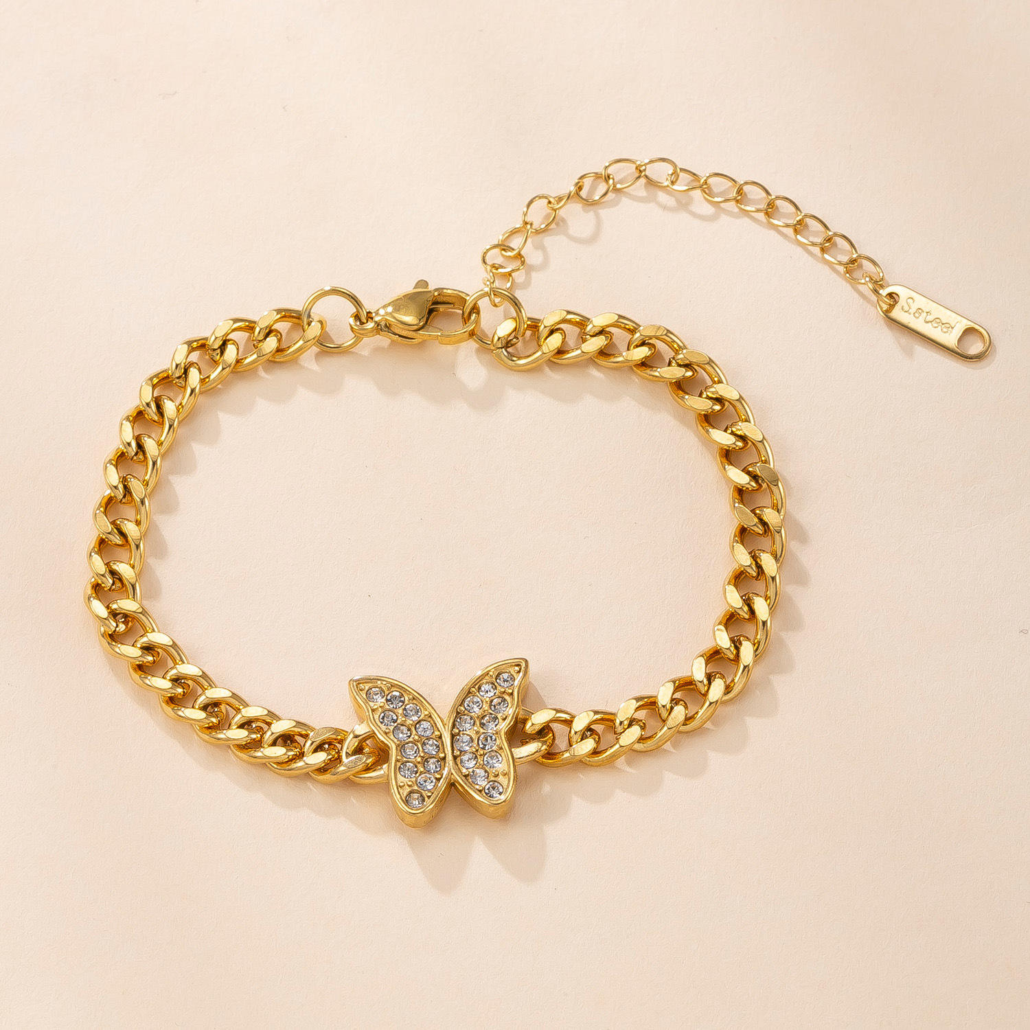 CUBAN LINK BUTTERFLY 0823