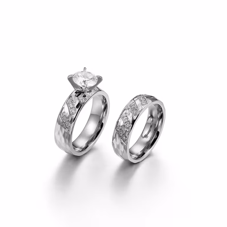 RING SET HAMMERED REFLECTIONS 2819