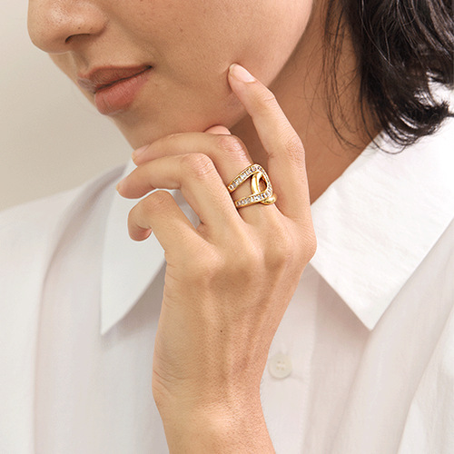 AURA LOOP RING 22857 — view 2
