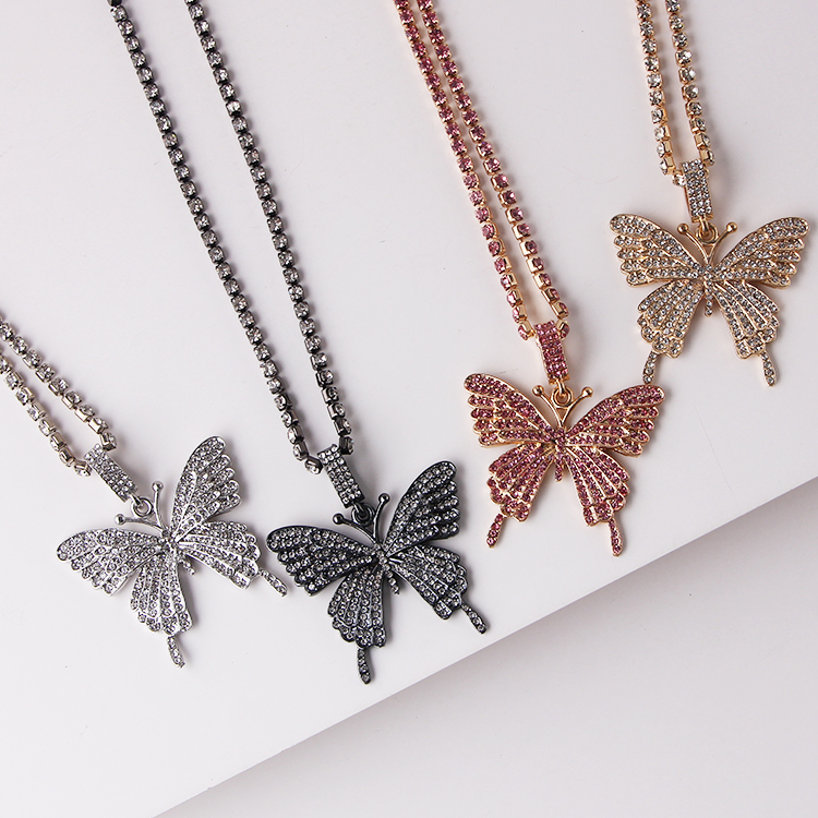 RIVIERE NECKLACE BUTTERFLY 8826 — view 4
