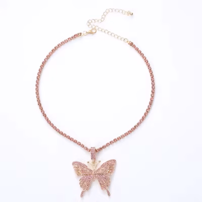 RIVIERE NECKLACE BUTTERFLY 8826 — view 1