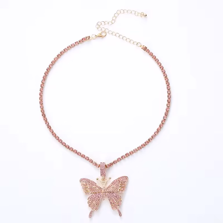 RIVIERE NECKLACE BUTTERFLY 8826