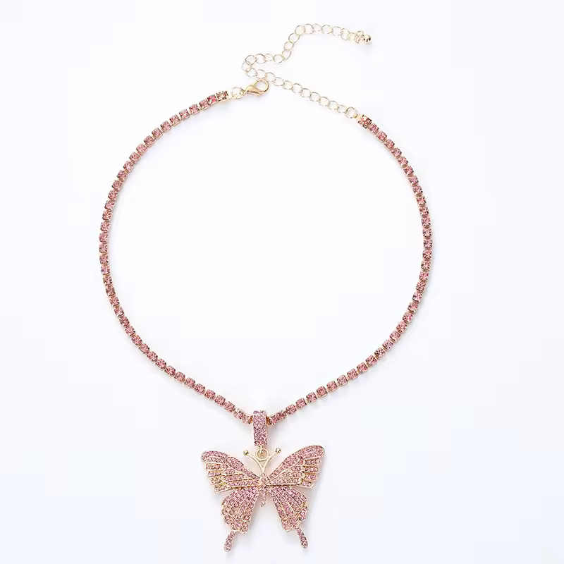RIVIERE NECKLACE BUTTERFLY 8826