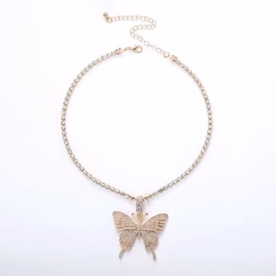 RIVIERE NECKLACE BUTTERFLY 8826 — view 3