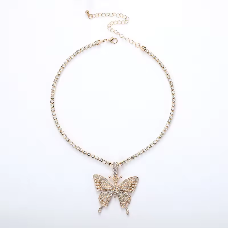 RIVIERE NECKLACE BUTTERFLY 8826 — view 3