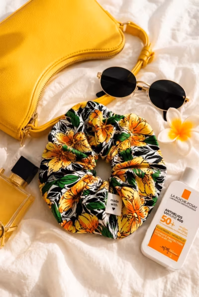 SUN-KISSED BLOOM SCRUNCHIE 10720